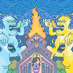 Princess Aisya and the Fire Monsters