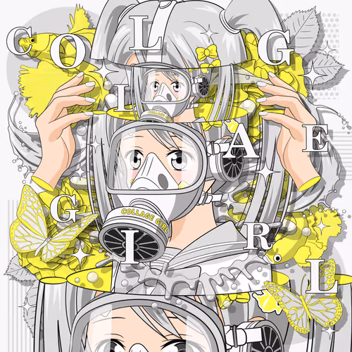 Collage girl #99