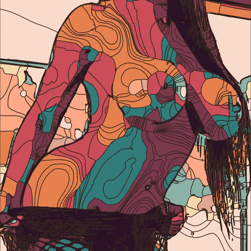 Geometric Girl #1636