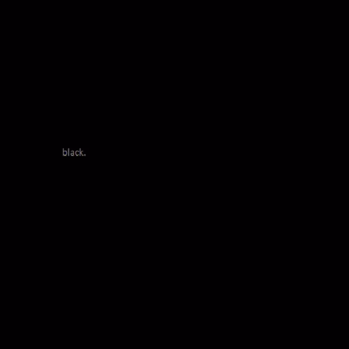 black.