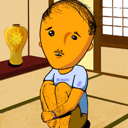 Sad man