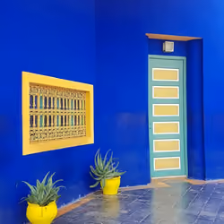 Yellow meet Deep Blue