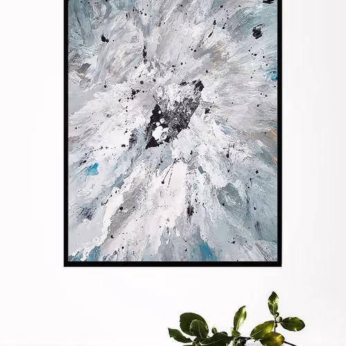 Minimalist Abstract Art "Skyward" 