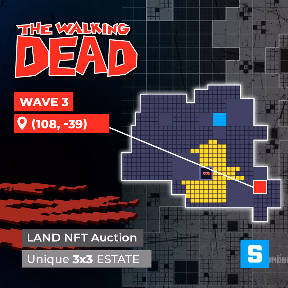 Wave 3 / The Walking Dead Sale - 3x3 Estate S [108,-39]