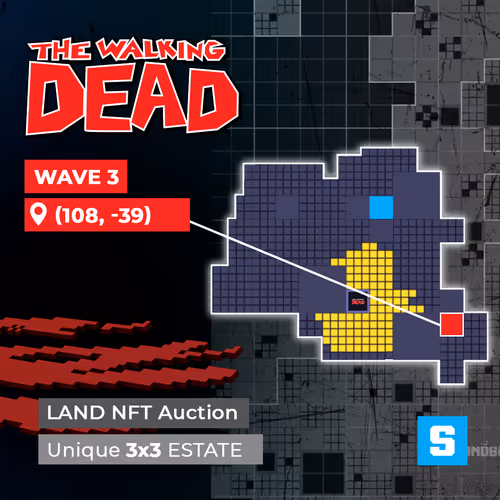 Wave 3 / The Walking Dead Sale - 3x3 Estate S [108,-39]