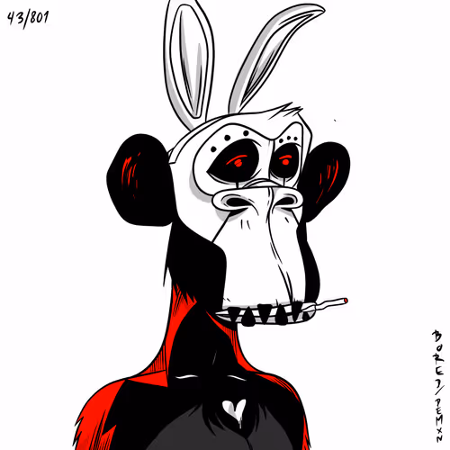 Bored Ape Remix #801 - Tribute to Demxn 43