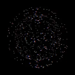 Procgen. Rotating particles 4