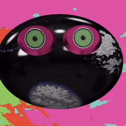 3D SPACE ROCK / METEOR