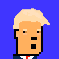 Donald J Trump Pixel Patron
