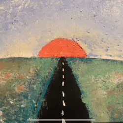 'Carpe Vitam'  #6 original 1:1 painting signed by Timothy R O'Neill
