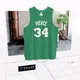 #3 of 20) BallerMR-Jersey_PP-6.3: 3D-AR Boston Celtics Jersey #34 Autographed by NBA Hall-of-Famer, 