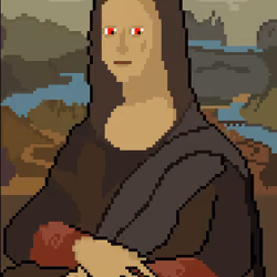 Red Eyes Monalisa