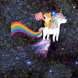 Snacking Space Kitty