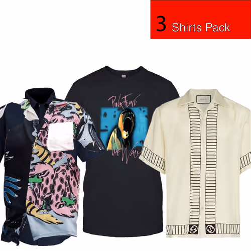 3 shirts pack