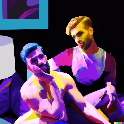 Dirty Homoerotic Art