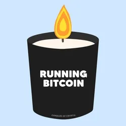 Candle #321 - Running Bitcoin