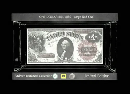 BANKNOTE - ONE DOLLAR BILL 1880 - NFT
