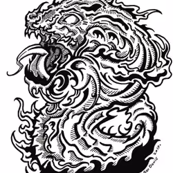 Bold Ink Snake Rub