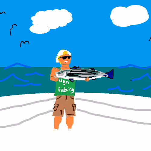 Cool dude who likes to fish (dot) com