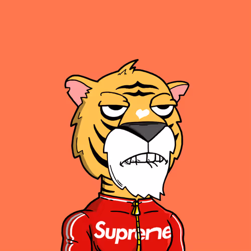 Grouchy Tiger Social Club #3925