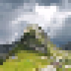 Twenty Four Pixel Mountain #32