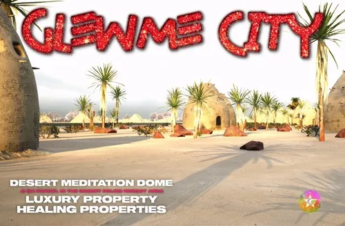 Metaverse Meditation Dome #003, Rayville Desert Strip, Glewme City