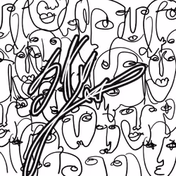 SIGNATURE DOODLE. 