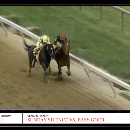 The Preakness - Sunday Silence vs. Easy Goer Classic Rivalry 1989 (1-of-1)