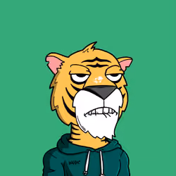 Grouchy Tiger Social Club #4141