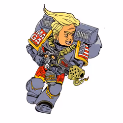 TrumpHammer Space Force Marine 40,000k