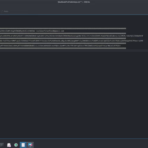 My Published Public Ssh Keys