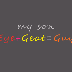 Eye+Geat=Guy