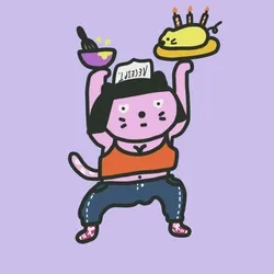 Cooking Cat Cake