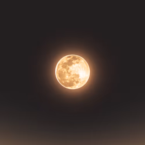 The "Worm" Supermoon (v.2)