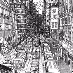Hongkong 02 - Black&White