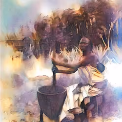 Beauty Of The African Mother