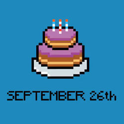 CryptoBirthdayCake #270 September 26th