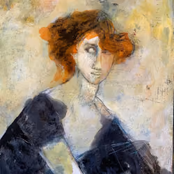 Woman with red hair II