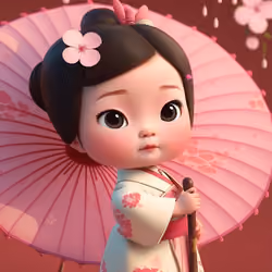 Umbrella Geisha
