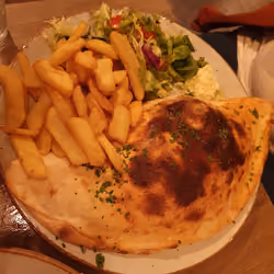 meat calzone YUM