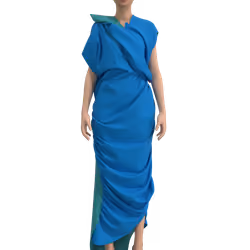 BLUE Dress by Sonya Monina
