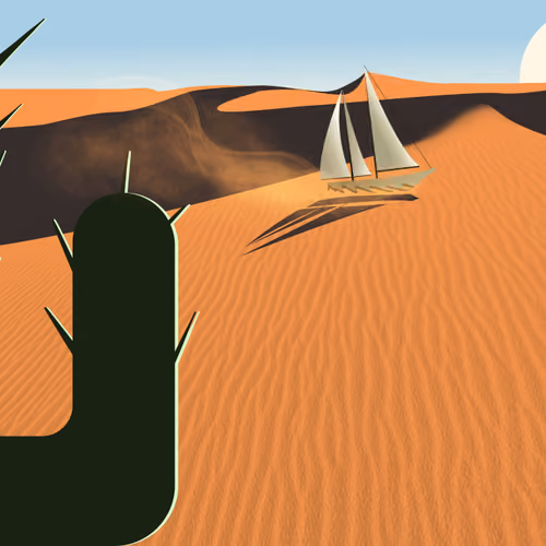 Desert Sailing 