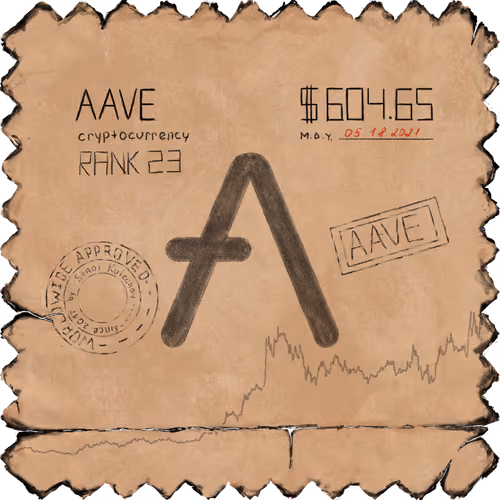 CryptoStamp AAVE #29