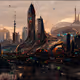 Futuristic Fantasy Cities