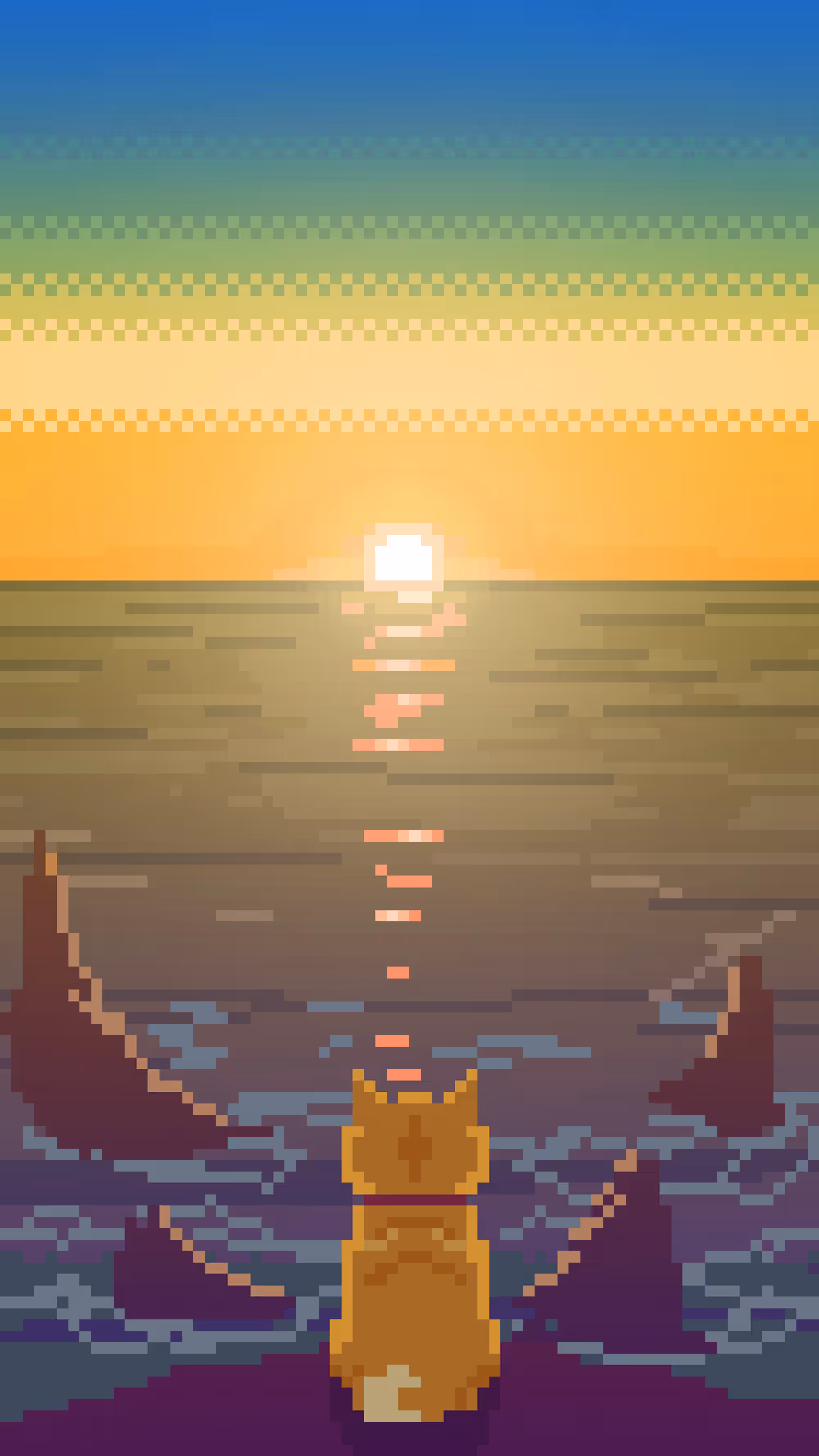 Dreaming Doge #1: 月の夢 (Dream of the Sea)