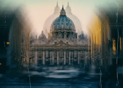 Vatican in Rain