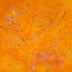 "Orange Meditation" in motion.
