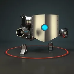 Mech Mini Boss Brushed Metal