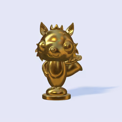 Golden wolf trophy 08
