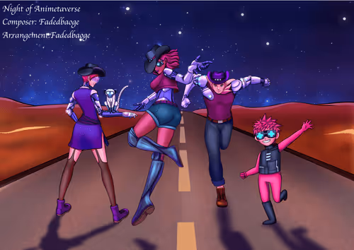 Awen's Ani Team Fan Art